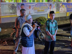 Sekcam Angkona Lepas Takbir Keliling di Desa Solo, Antusias Warga Tetap Tinggi Meski Diguyur Hujan