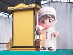 Sekdes Balantang Bacakan Sambutan Bupati Luwu Timur di Lapangan Birawa