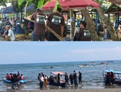 Hari Terakhir Libur Lebaran, Pantai Ujung Suso Diserbu Pengunjung