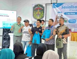 Pemdes Balantang Perkuat Kesiapsiagaan, Ikuti Sosialisasi EWS dari PT Vale