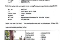 Seorang Gadis di Soppeng Yang Hilang ,Sudah Dilaporkan Keluarganya di Polisi