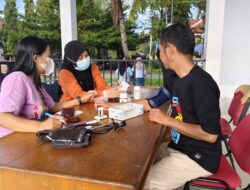 Puskesmas Tomoni Gelar Skrining Kesehatan di Kegiatan Sabtu Sehat Juara