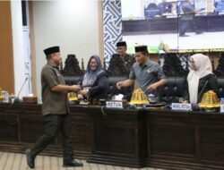 Wabup Puspawati Hadiri Paripurna LKPJ, Fraksi DPRD Apresiasi Capaian Pemda Lutim 2025