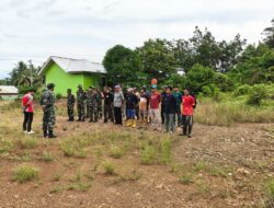 Gotong Royong TNI dan Warga, Lingkungan Desa Argomulyo Bersih dan Asri