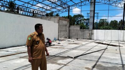 Kades Mulyasri Cek Bangunan Koperasi Merah Putih, Harapkan Tingkatkan PAD Desa