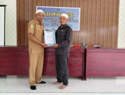 Musyawarah Desa Sumber Alam Bahas LPPD dan LKPPD Tahun Anggaran 2025