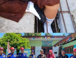 Respon Cepat Damkar Tomoni, Anak TK Terjepit Teralis Berhasil Diselamatkan