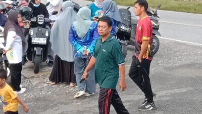 Sabtu Sehat Juara di Wotu, PJ Kades Pepuro Barat Hadir Ditengah Kegiatan