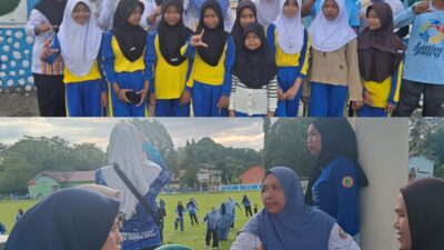 Program Bupati Luwu Timur “Sabtu Sehat Juara” Kepsek SDN 122 Dauloloe Dorong Kebugaran dan Peningkatan UMKM