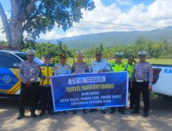 Polres Luwu Timur Perkuat Kamseltibcar Lantas Lewat KRYD Satlantas di Titik Rawan Kecelakaan
