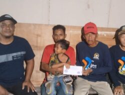 Ketua BKAD Sasongko Salurkan Bantuan Sosial, Didampingi Kades Lestari dan Ketua BPD Beringin Jaya