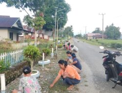 Jumat Bersih Juara Bersama Masyarakat, Pemdes Manggala Dukung Program Bupati Luwu Timur