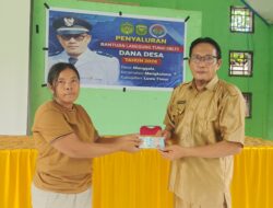 Penyaluran BLT Tahap I Desa Manggala, 29 Warga Terima Rp900 Ribu