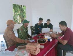 Coaching Pengisian Kuesioner Pemeringkatan BUMDes Simpande Raya Teromu