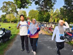 Pemdes Bone Pute Ikut Semarakkan Sabtu Sehat di Kecamatan Burau