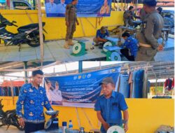 Tera Ulang UTTP di Pasar Kertoraharjo, Koperindag Luwu Timur Gandeng Satpol-PP