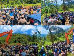 Ketegangan Warnai Awal PSN Luwu Timur, Aksi Dorong Petani dan Aparat Iringi Land Clearing di Lampia