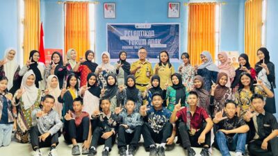 Forum Anak “Nandana” Angkona Resmi Dilantik, Siap Jadi Pelopor Perlindungan Anak