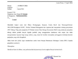 PT Haerani Gas Tindak Tegas Pangkalan LPG 3 Kg Berdasarkan Laporan Koperindag
