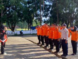 Semangat Hari Kartini, Apel Pagi Crisis Center BPBD Luwu Timur Dipimpin Perempuan