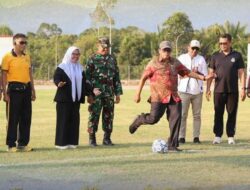 Sekda Lutim Buka Liga Pelajar, Ajang Lahirkan Bibit Unggul Sepakbola