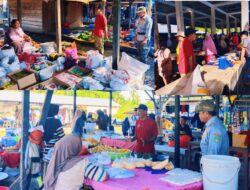 Kades Lakawali Sosialisasikan SK Bupati, Tekankan Pentingnya Kebersihan Pasar