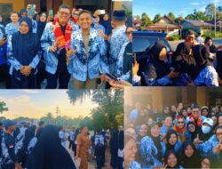 Dari Perbatasan hingga Sorowako, Ketua Umum PB-PGRI dan Ketua PGRI Sulawesi Selatan Disambut Hangat di Lutim