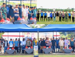 Turnamen Sepak Bola Bupati Luwu Timur Cup 2026 Resmi Dibuka Sekda Ramadhan Pirade