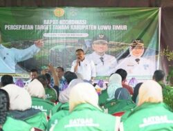 Perkuat Sinergi, Lutim Optimistis Capai Target Tanam dan Jaga Produksi Pangan