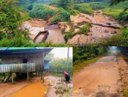 Banjir Rendam Dusun Batangnge dan Mar-Mar, Warga Soroti Proyek Diduga Mangkrak Milik PTPN IV Regional 2