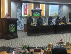 Wakil Bupati Luwu Timur Hj. Puspawati Husler Sampaikan Jawaban Pemerintah atas Dua Ranperda Strategis