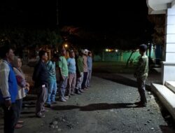Pemdes Solo Gelar Patroli Malam, Tindaklanjuti Edaran Bupati Luwu Timur