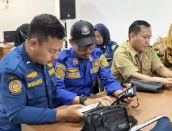 Perkuat Sinergi Pelayanan Darurat, Diskominfo-SP Lutim Simulasikan Call Center 112