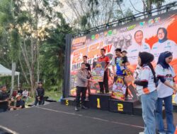 Wakapolres Luwu Timur Serahkan Trofi Juara Umum, Bupati Tambah Bonus Rp10 Juta