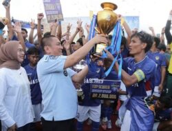 Irwan Bachri Syam Tutup Turnamen Bupati Cup I 2026, Gaswo Wotu Keluar Sebagai Juara