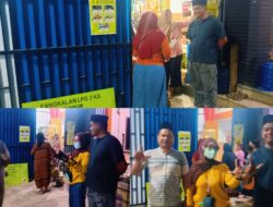 Pantauan Malam Takbiran, Pangkalan LPG 3KG di Desa Lestari Layani Warga Rp22 Ribu per Tabung
