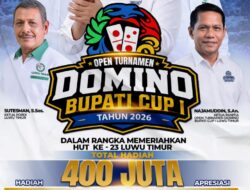 Ketua PORDI Luwu Timur: Open Turnamen Domino Bupati Cup I Tetap Digelar Sesuai Jadwal