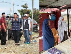 Camat Angkona Hadir di Tengah Duka Korban Kebakaran Maliwowo, Dampingi Bupati Tinjau Lokasi