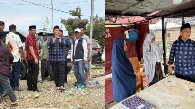 Camat Angkona Hadir di Tengah Duka Korban Kebakaran Maliwowo, Dampingi Bupati Tinjau Lokasi
