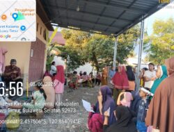 Kasi Trantib Kecamatan Kalaena Pantau Penyaluran LPG 3 Kg di Desa Kalaena Kiri