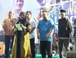 Kadis Disdagkop UKMP Dampingi Wabup pada Penutupan Festival Sungai Malili