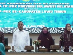 Rakor dan Silaturahmi TP PKK Sulsel dan Lutim, Tekankan Penguatan Peran Keluarga