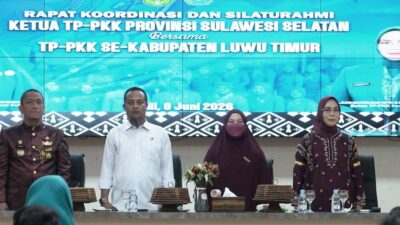 Rakor dan Silaturahmi TP PKK Sulsel dan Lutim, Tekankan Penguatan Peran Keluarga