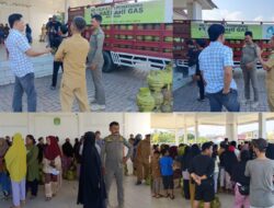 Disdagkop-UKMP Fasilitasi Penyaluran 560 Tabung LPG 3 Kg di Kantor Camat Tomoni, Penjualan Dilakukan Pangkalan Resmi