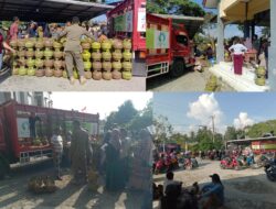 Disdagkop-UKMP Luwu Timur Fasilitasi Distribusi 560 Tabung LPG 3 Kg di Angkona