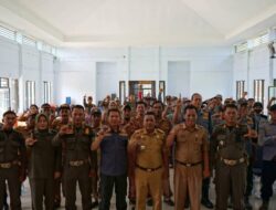 Satpol PP Luwu Timur Perkuat Kapasitas Satlinmas Melalui Pembinaan dan Latihan LKBB