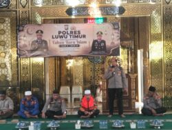 Peringati Tahun Baru Islam 1 Muharram 1448 H, Polres Luwu Timur Gelar Pembinaan Rohani dan Mental