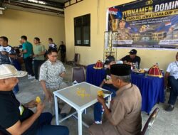 Dalam Rangka HUT Bhayangkara ke-80 Resmi di Gelar, 192 Pasang Peserta Ramaikan Turnamen Domino Kapolres Luwu Utara Cup III