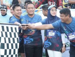 Ketua DPRD Luwu Timur Ober Datte Dampingi Bupati Lepas 3.000 Peserta Fun Run Juara 2026