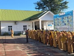 Apel Pagi Jadi Momentum Perkuat Komitmen Pelayanan di UPTD Puskesmas Malili